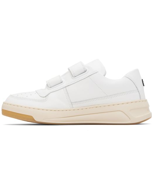 Acne Black Velcro Strap Sneakers