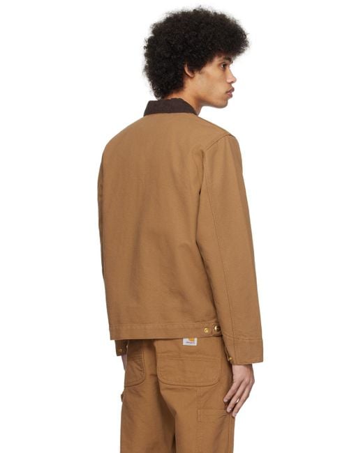 Carhartt Multicolor Tan Detroit Jacket for men
