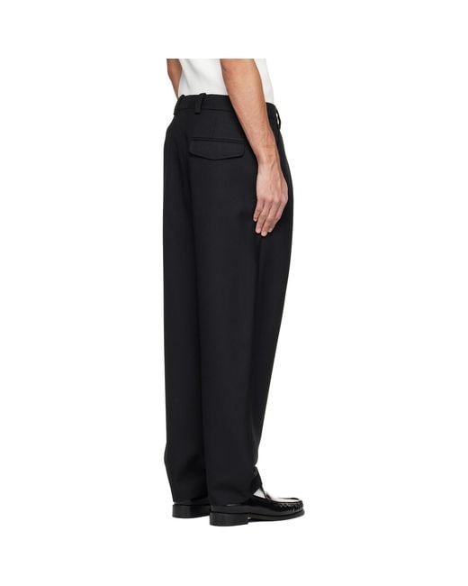 A.P.C. Black Renato Trousers for men