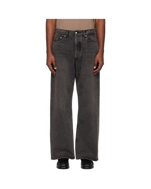Hope Black Loose-Fit Jeans for men