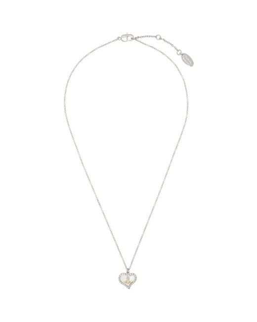 Vivienne Westwood Metallic Petra Pendant Necklace