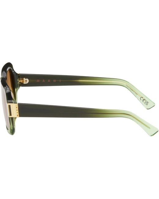 Marni Black Retrosuperfuture Edition Zamalek Sunglasses for men