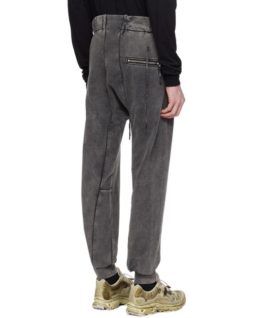 Pantalon de survêtement p13 gris Boris Bidjan Saberi 11 pour homme en coloris Black