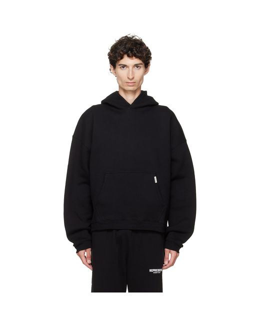 Pull À Capuche Droit Initial Noir Represent pour homme en coloris Black