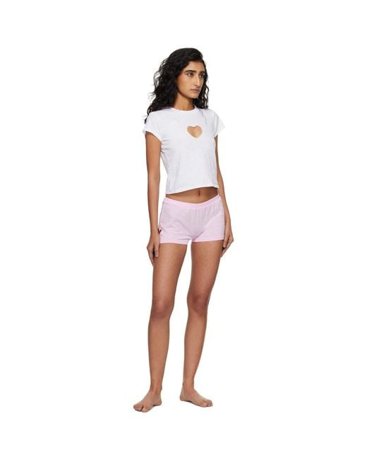Skims White 'Worn