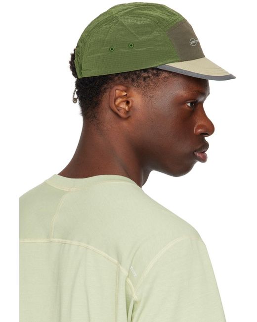 Casquette de randonnée verte en tissu antidéchirures rippyTM Satisfy pour homme en coloris Green