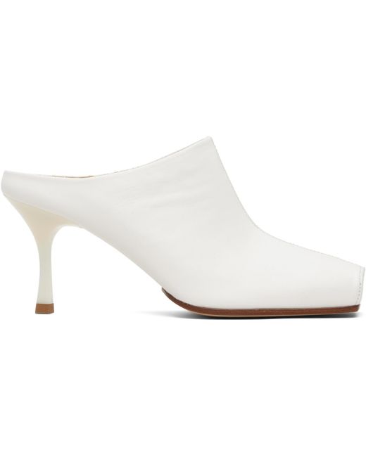 MM6 by Maison Margiela Black Ballerina Mule Heels
