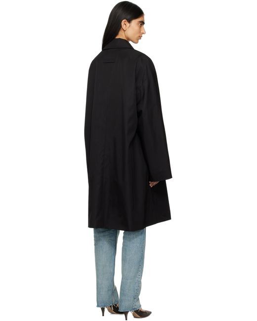 Fear Of God ブラック ナイロン ウール カーコート Black