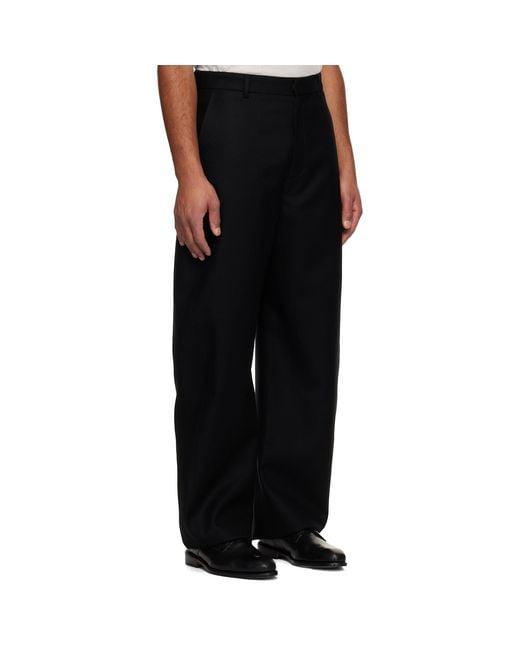Givenchy Black Couture Seam Trousers for men