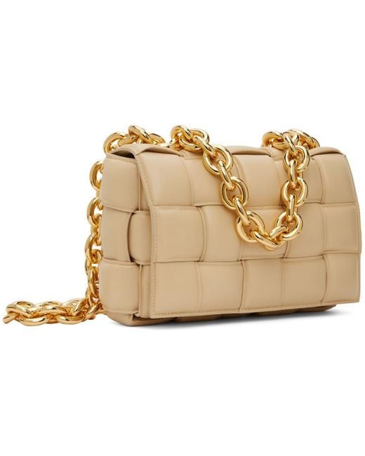 Bottega Veneta Black Padded Chain Cassette Bag