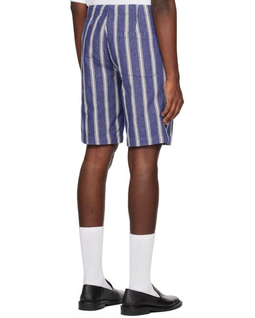 Aspesi Blue Bermuda Shorts for men
