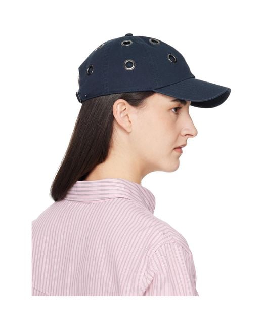 GIMAGUAS Blue Eyelets Cap
