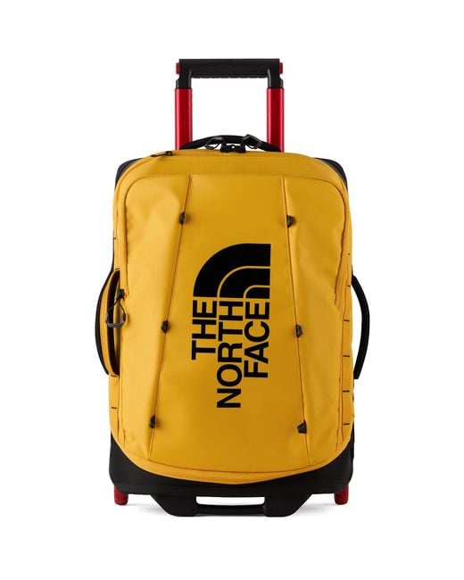 The North Face Yellow Base Camp Rolling Thunder 22 Suitcase