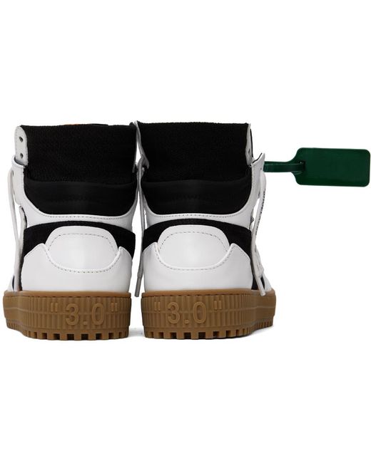 Off-White c/o Virgil Abloh Black Off- 3.0 Off Court Sneakers for men