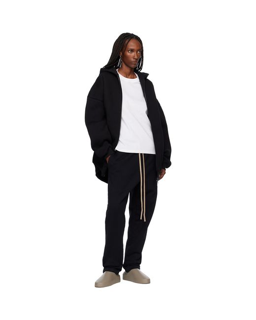 Fear Of God Black Athletics Zip Up Hoodie