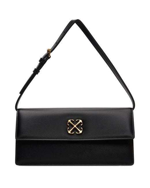 Off-White c/o Virgil Abloh Black Jitney 1.0 Shoulder Bag