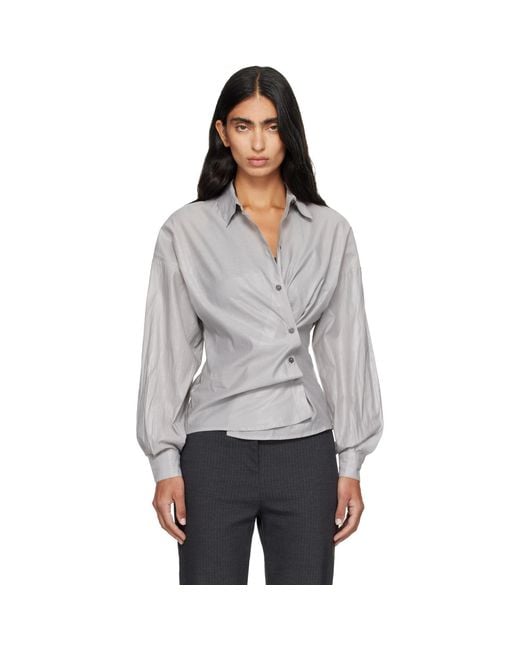 Paloma Wool Gray Donald Ii Shirt