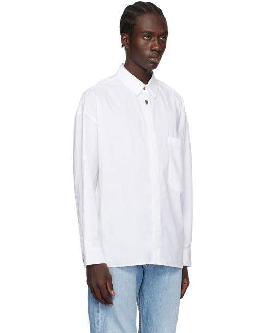 Jacquemus White Les Classiques 'la Chemise Manches Longues' Shirt for men