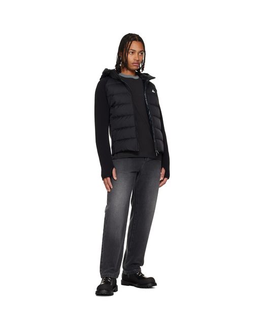 Moncler Black Maglia Down Jacket for men