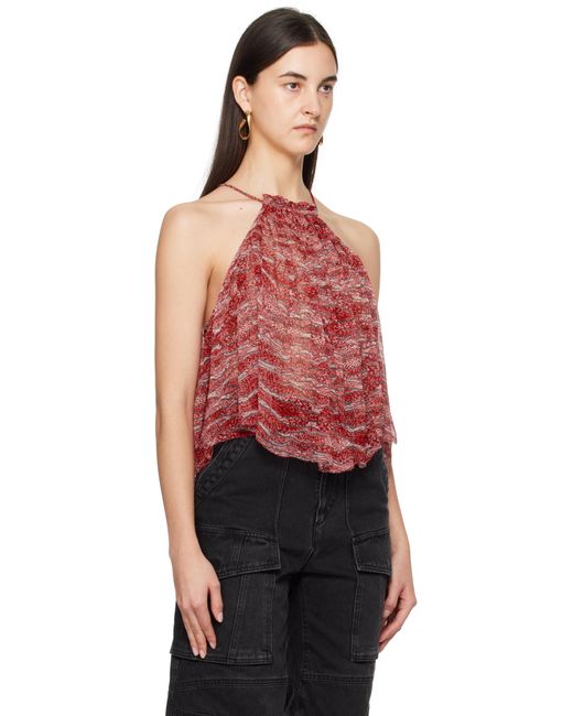 Isabel Marant レッド Akila トップス Red