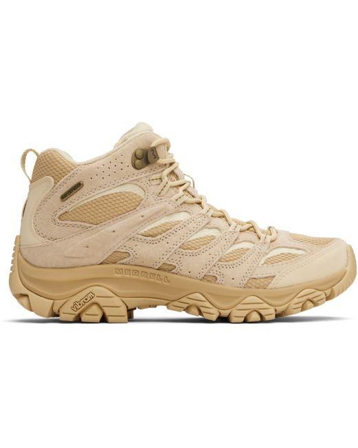 Merrell Black Moab 3 Mid Waterproof Boots for men