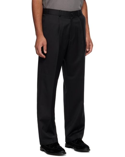 N. Hoolywood Black Tape Trousers for men