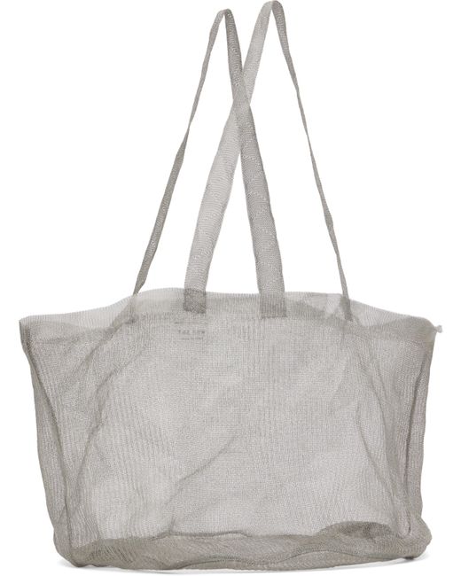 The Row Gray Imogen Mini Tote