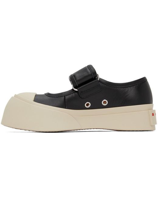Marni Black Off- Pablo Mary-jane Sneakers