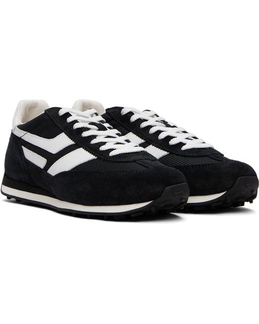 Tom Ford Black Suede Mick Sneakers for men