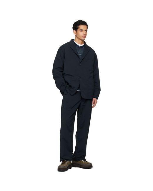 Nanamica Blue Alphadry Club Blazer for men