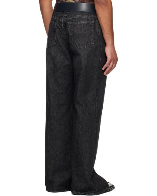 Ceinture Bleu Marine À Jarretelles Jean Paul Gaultier pour homme en coloris Black