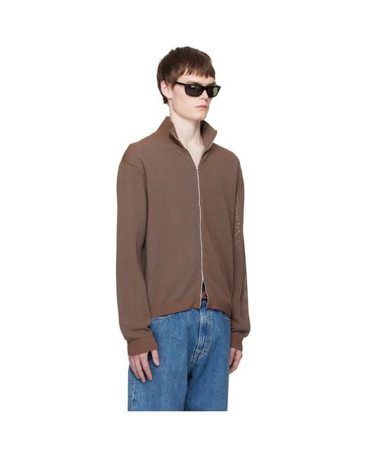 Our Legacy Blue Float Funnel Track Jacket for men