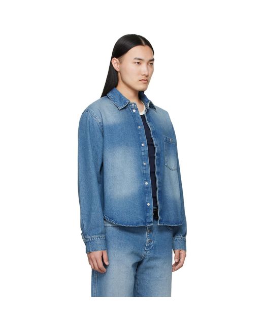 Carrera Blue Ciel Overshirt for men
