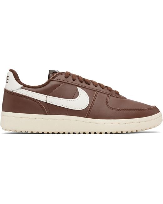 Nike Black Field General Sneakers for men
