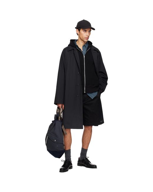 Nanamica Black 2-Way Backpack for men