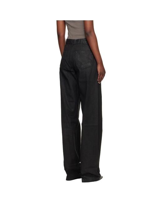Rick Owens Black Temple Geth Jeans