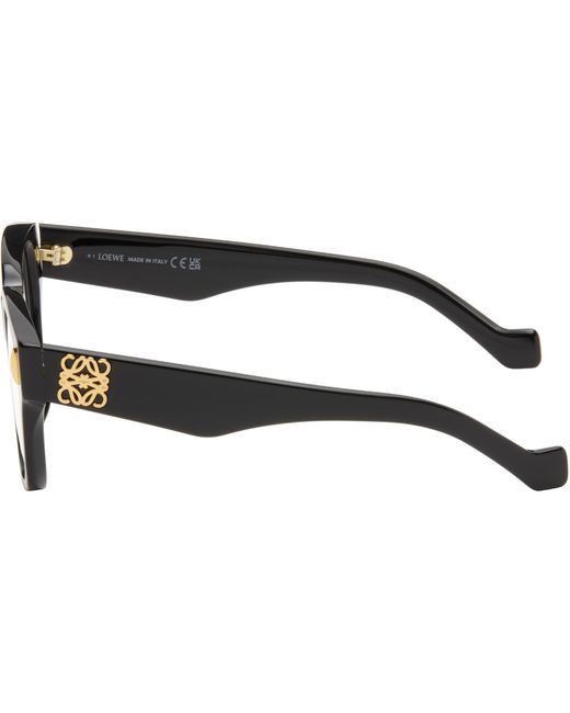Loewe Black Anagram Logo Glasses