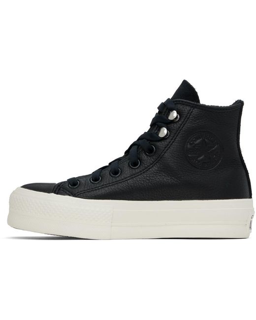 Baskets Chuck Taylor All Star Noires À Plateforme Converse en coloris Black
