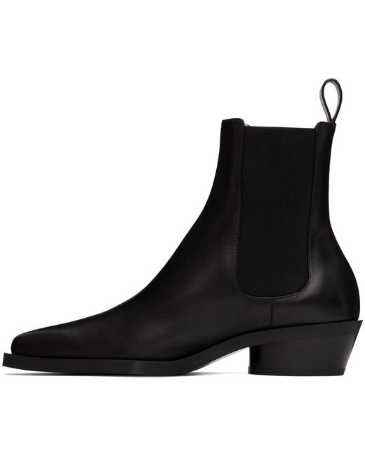Proenza Schouler ブラウン Bronco チェルシーブーツ Black