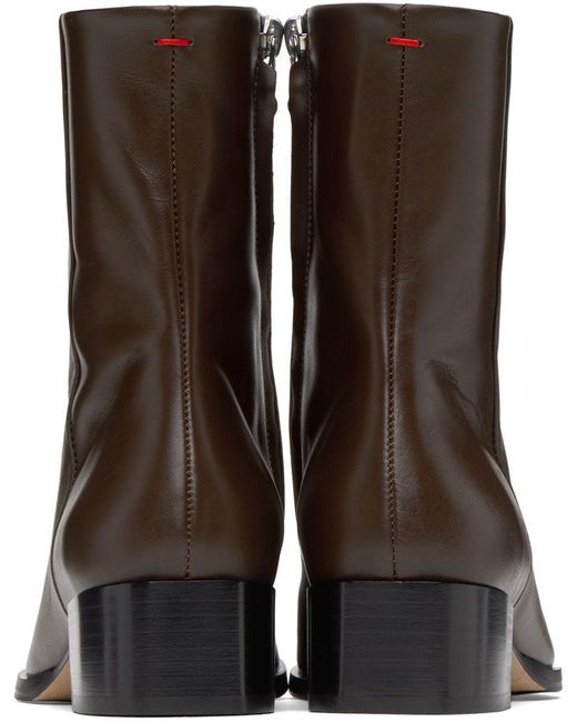 Assembly Aeyde Brown Lee Boots | Lyst