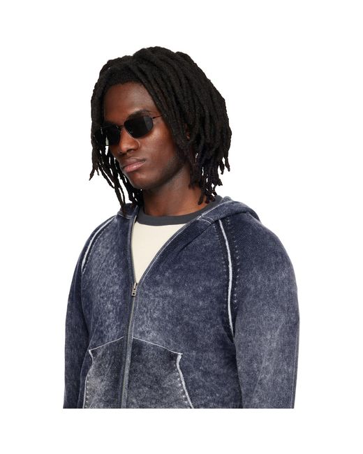 Retrosuperfuture Black Isedra Sunglasses for men