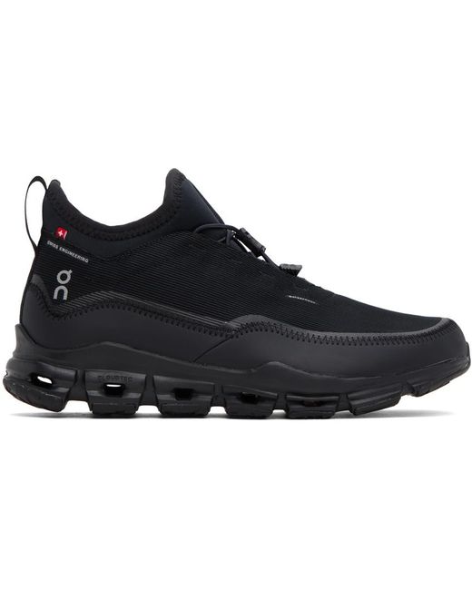 On Shoes Black Cloudaway Waterproof Suma Sneakers for men
