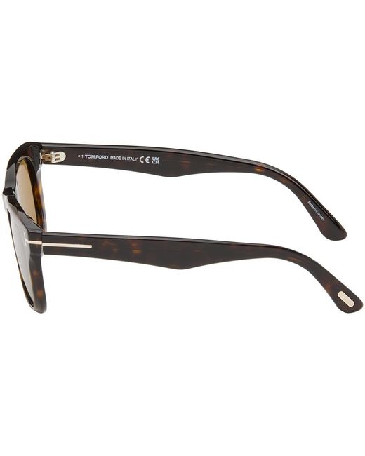 Tom Ford Black Brown Kendel Sunglasses for men