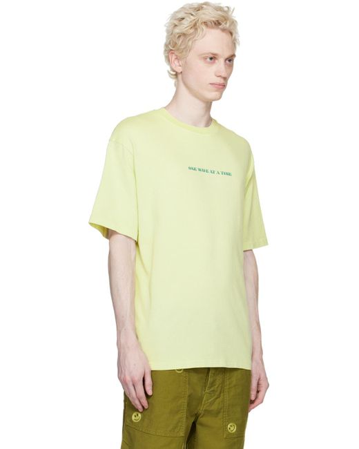 President's Green Printed T-shirt for men