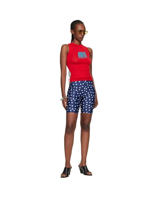 Jean Paul Gaultier Blue 'The Polka-Dot' Shorts