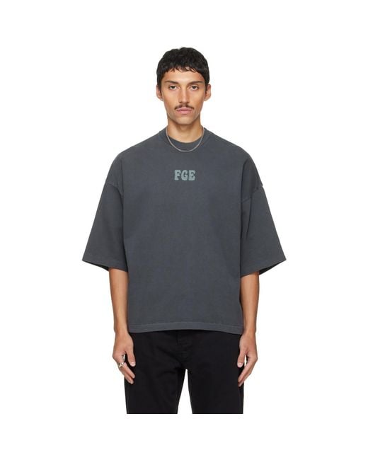 Fear Of God Gray Merch T-Shirt for men