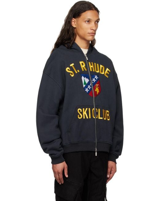 Rhude zip hoodie sale