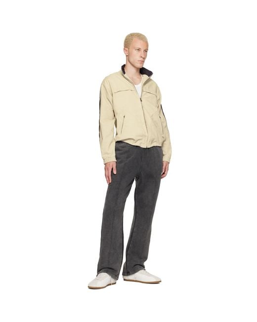 Represent White Low-Pro Leather Suede Sneakers for men