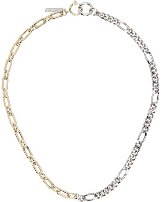 Justine Clenquet Metallic Vesper Necklace