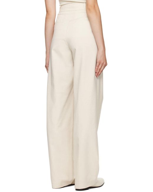 Camilla & Marc Natural Off- Armand Trousers